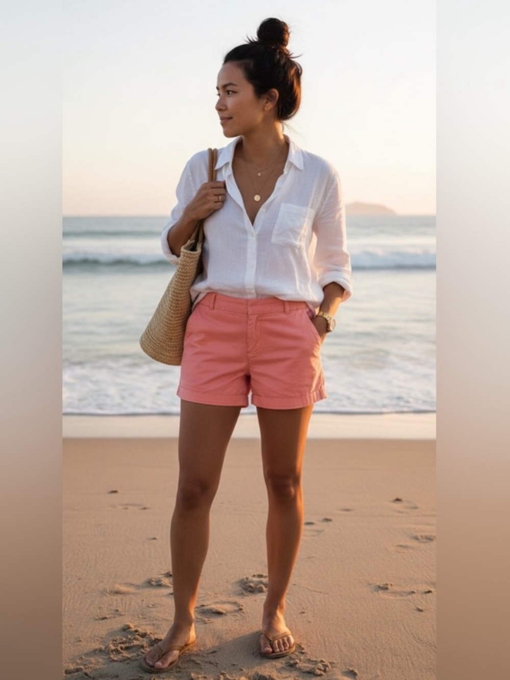 J Crew Factory 5" classic chino short